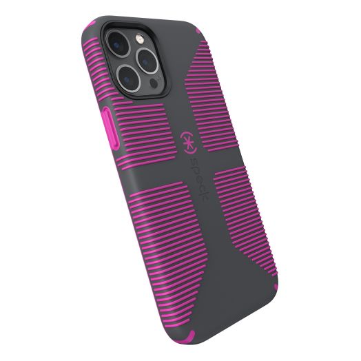 Speck Candyshell Pro Grip for iPhone 12 Pro Max - Slate Gray/It’s A Vibe Violet