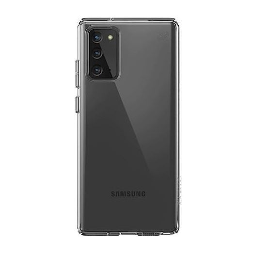 Speck Products Presidio Perfect Clear Samsung Note20 Case, Clear/Clear (138599-5085)
