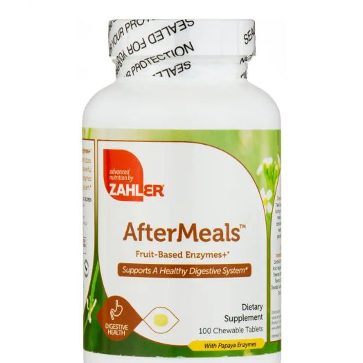 Zahler AfterMeals - 100 Chewable Tablets