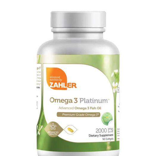 Zahler Omega 3 Platinum 2000 mg - 90 Softgels