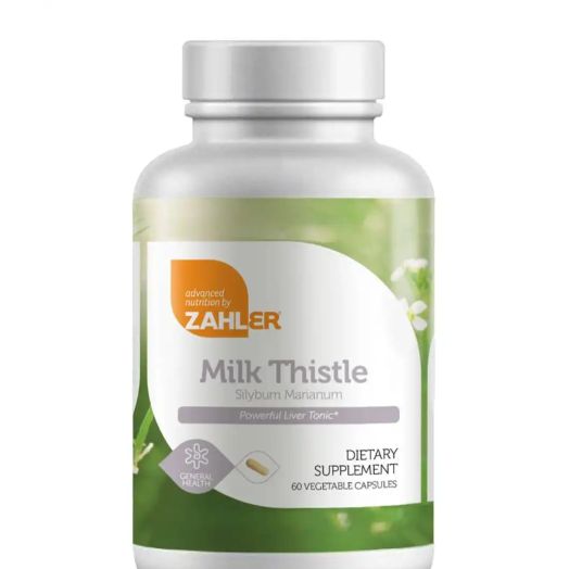 Zahler Milk Thistle - 60 Capsules