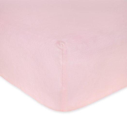 Burt's Bees Baby Solid Organic Crib Sheet, Blossom