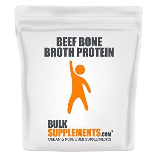 BulkSupplements.com Beef Bone Broth Protein Powder, Keto Friendly Protein Powder, Bone Broth Powder