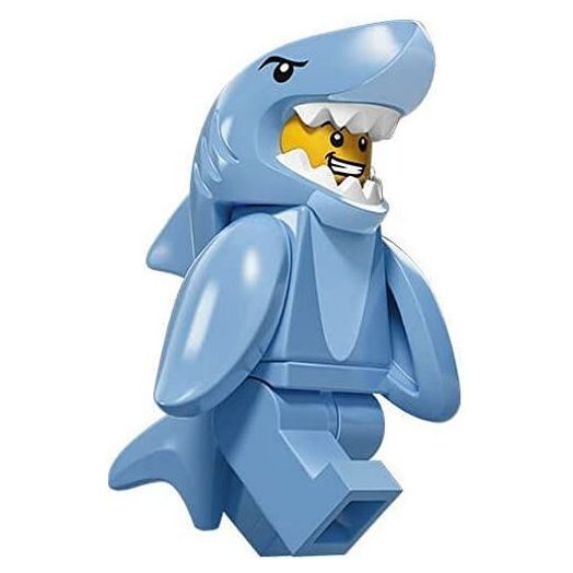 LEGO Shark Suit Guy #13 of 16, Minifigures Series 15 Set 71011SEALED Retail Packaging