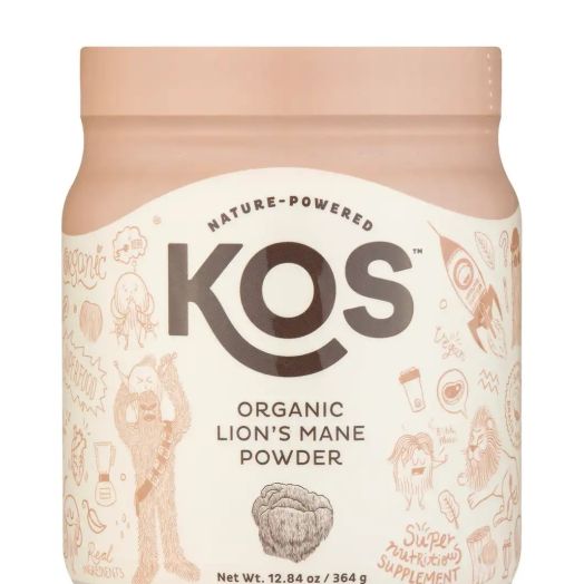 KOS Organic Lion's Mane Powder - 12.84 oz (364 Grams)