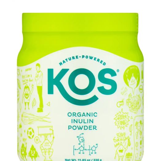 KOS Organic Inulin Powder - 11.85 oz (336 Grams)