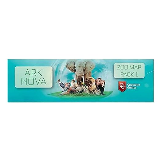 Capstone Games Ark Nova: Zoo Map Pack 1 - Game Accessory Pack
