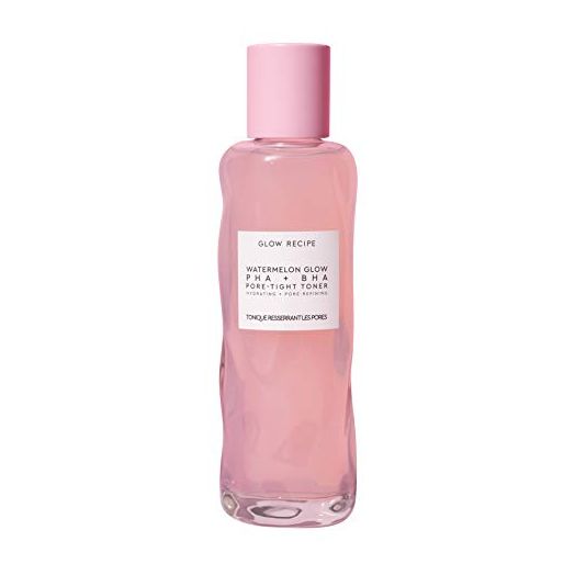 Glow Recipe Watermelon Glow PHA + BHA Pore-Tight Face Toner - PHA Hydrating Toner & BHA Exfoliant with Cactus Water, Cucumber, Tea Tree & Hyaluronic Acid for a Smooth Watermelon Glow (150ml)