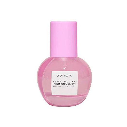 Glow Recipe Plum Plump Hyaluronic Serum - Hyaluronic Acid Hydrating Serum & Plum Oil for Fine Lines & Wrinkles - Vitamin B5, Silk Protein & Vegan Collagen Face Serum - Skin Plumping Glow Serum (30ml)