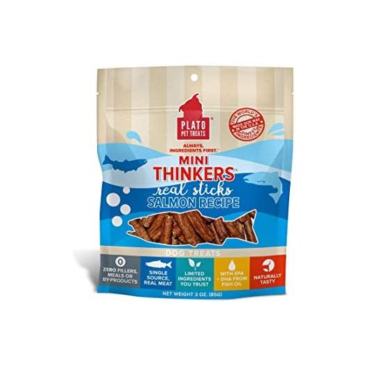 PLATO Mini Thinkers Salmon Recipe 3oz, Natural (850002221312)