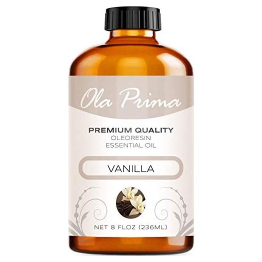 Ola Prima Oils 8oz - Vanilla Essential Oil - 8 Fluid Ounces