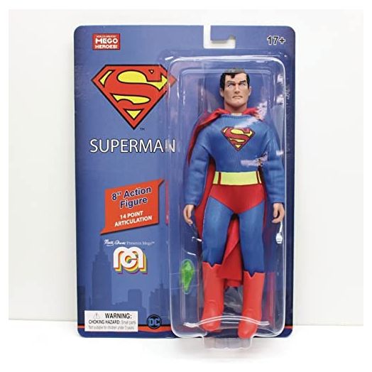 Mego DC Comics Superman 8" Action Figure Multicolor