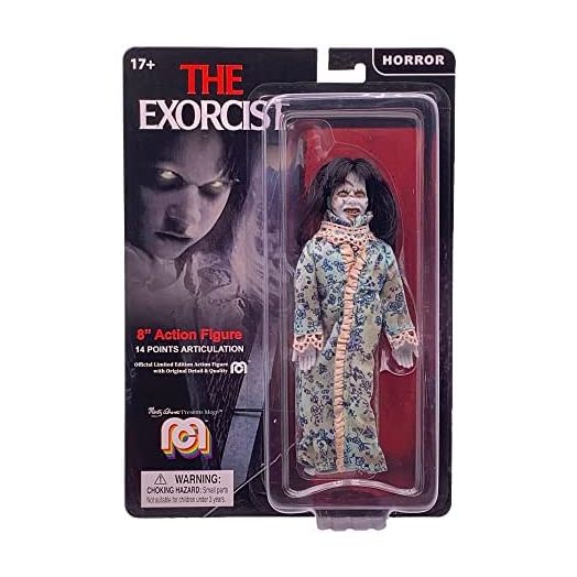 Mego The Exorcist Regan MacNeil 8" Action Figure Linda Blair 14 Point Articulation Limited Edition