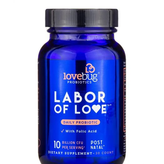 LoveBug Probiotics Labor of Love - 30 Tablets