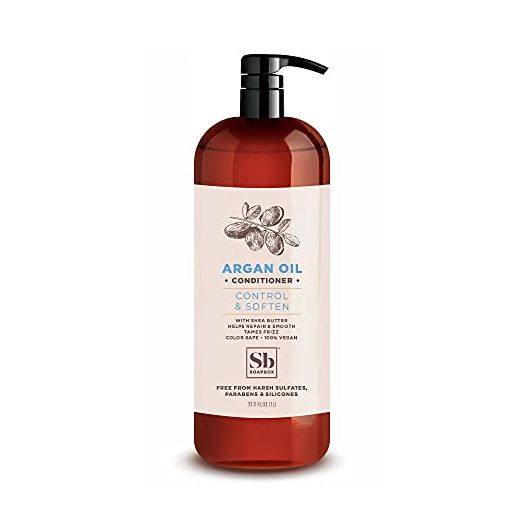 Soapbox Argan Oil Conditioner, Sulfate Free, Paraben Free, Silicone Free, Color Safe