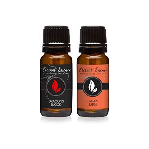 Pair (2) - Dragons Blood & Happy Men - Premium Fragrance Oil Pair - 10ML