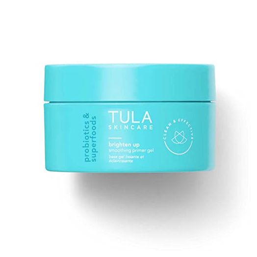 TULA Skin Care Brighten Up Smoothing Primer Gel | Silicone-Free, Non-Comedogenic Face Primer Grips Makeup, Infused with Yuzu and Willowherb | 1.41 fl. oz.
