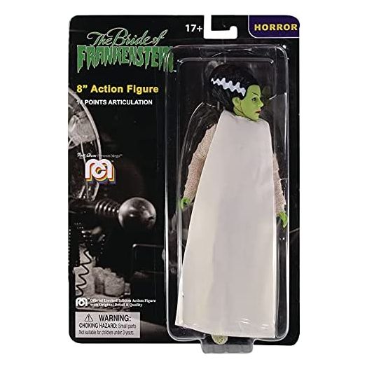 Mego Horror Bride of Frankenstein 8" Action Figure Multicolor