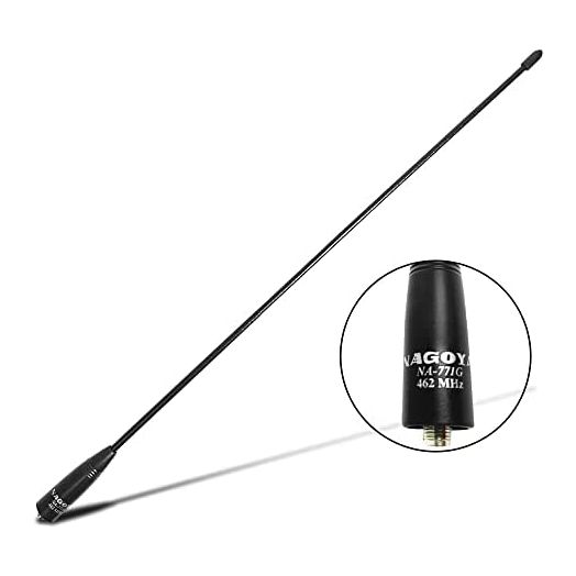 Authentic Genuine Nagoya NA-771G 15.3-Inch Whip GMRS (462MHz) Antenna SMA-Female for BTECH and BaoFeng Radios