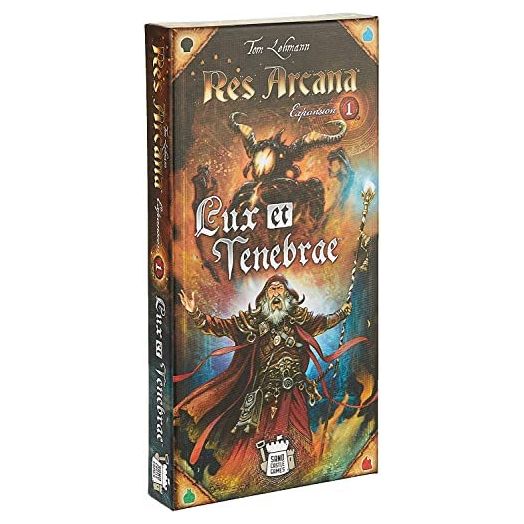 Res Arcana Lux et Tenabrae Board Game Expansion, Adventure Game, Fantasy Game, Strategy Game