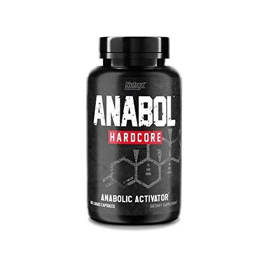 Nutrex Research Anabol Hardcore Anabolic Activator, Muscle Builder and Hardening Agent, 60 Pills