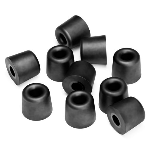 Decibullz - Custom Molded Earplug, Earphone, and Earbud Replacement Tips (5 Pack), Medium