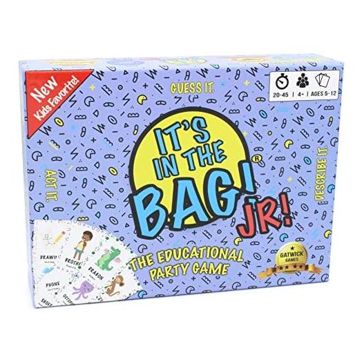 Gatwick Games It's in The Bag! Jr. Picture Charades Board Game