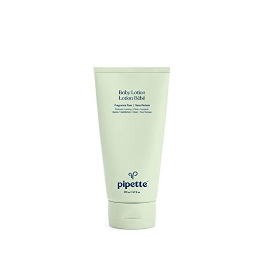 Pipette Baby Lotion - Fragrance Free, Hydrates & Nourishes Sensitive Skin, Baby Essentials for Newborn, Renewable Plant-Derived Squalane, 5.7 fl oz