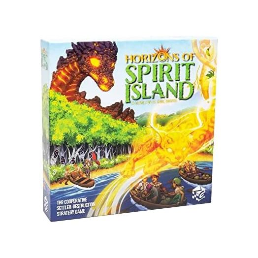 Greater Than Games | Horizons of Spirit Island | Cooperative Strategy Board Game | 1 to 3 Players | 90+ Minutes | Ages 14+