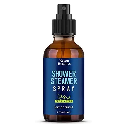 Eucalyptus Shower Steamer Spray 2 fl oz - Pure, Natural Eucalyptus Essential Oil Shower Sprays for Aromatherapy - Spa Steam Mist at Home, Room - Fresh, Relaxing Scents from Nexon Botanics