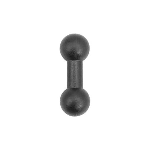 iBOLT 17mm to 17mm Composite Ball Adapter for Industry Standard Dual Ball Socket mounting arms- Works with All Industry Standard Garmin GPS/ iBOLT 17mm Brackets
