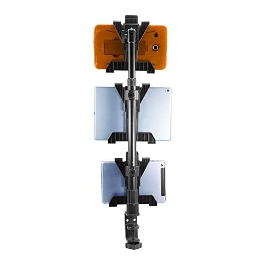 iBOLT TabDock Point of Purchase Clamp Mount - with 3 Tablet Holders Perfect for Multiple delivery Applications (DoorDash, Uber eats, Postmates, etc.) Fits 7 to 10 inch Tablets