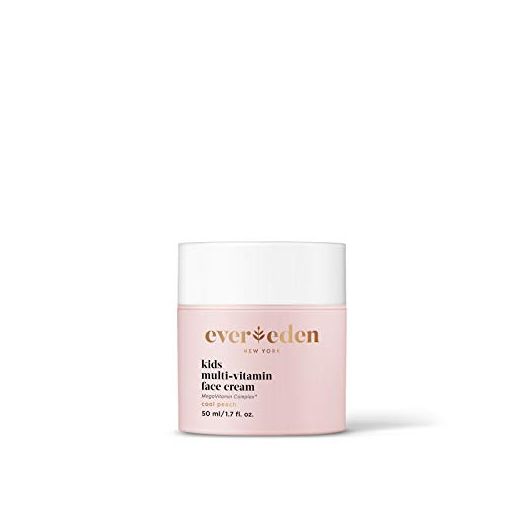 Evereden Kids Face Cream: Cool Peach, 1.7 oz. | Plant Based and Natural Kids Skin Care | Non-toxic and Organic Ingredients | Multi-Vitamin Skin Care for Kids