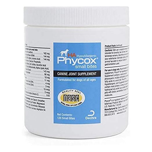 Phycox 120 Count HypoAllergenic Small Bites for Pets