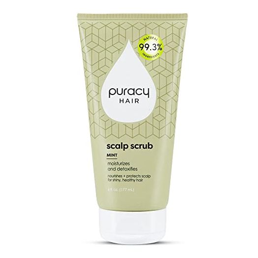 Puracy Scalp Exfoliator and Sea Salt Scalp Scrub