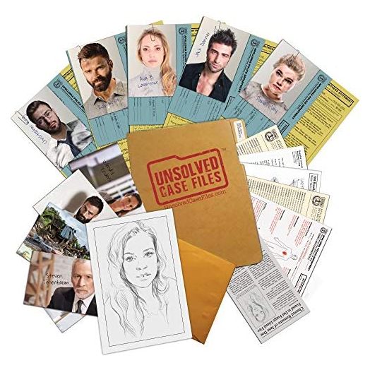 UNSOLVED CASE FILES, Doe, Jane, Cold Case Murder Mystery Game, Can You Solve The Crime? Who Killed Jane Doe?