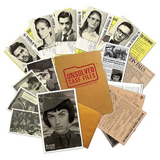 UNSOLVED CASE FILES, Falcone, Veronica, Cold Case Murder Mystery Game, Can You Solve The Crime?