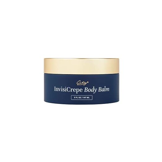 City Beauty InvisiCrepe Body Balm - Firming Body Cream - Solution for Wrinkles & Crepe Skin - Chest, Arms, Hands, Stomach, & Legs - Clean Formula with Niacinamide - Anti-Aging Cruelty-Free Skin Care