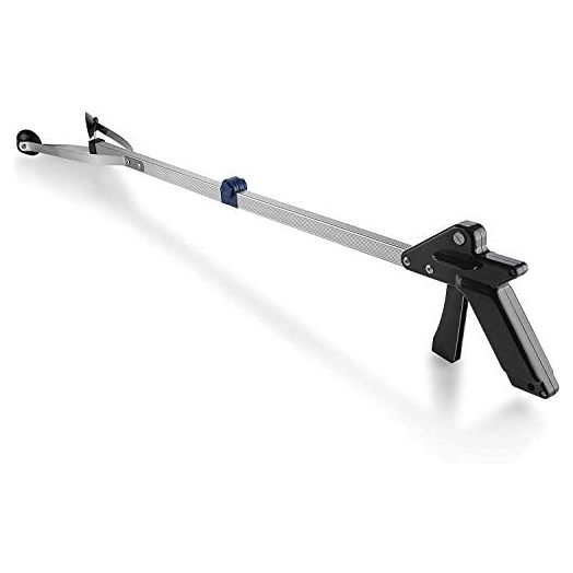 Reacher Grabber Tool - Gripping Device - Lightweight Durable Folding Claw Extends Arm Reach to 32 Inches Ideal Indoor and Outdoor Reaching Mobility Aid and Trash Grabber Picker Upper Tool