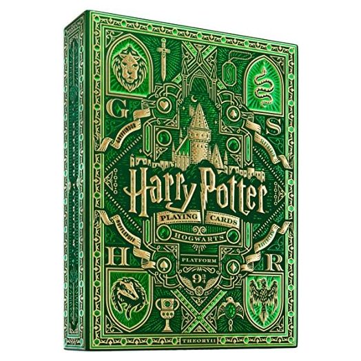 theory11 Harry Potter Playing Cards, Green (Slytherin)