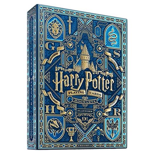 theory11 Harry Potter Playing Cards, Blue (Ravenclaw)
