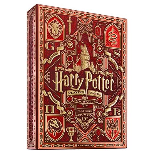 theory11 Harry Potter Playing Cards, Red (Gryffindor)
