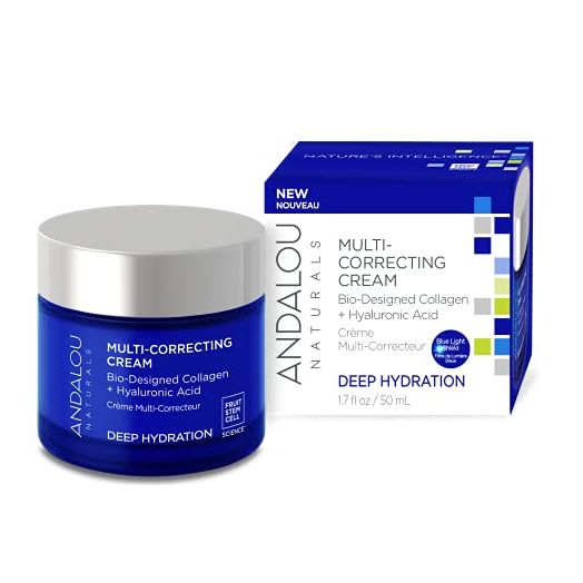 Andalou Naturals Deep Hydration Multi Correcting Cream, 1.7 Oz