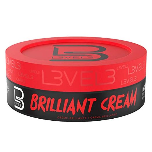 Level 3 Brilliant Cream, Improves Hair Texture and Shine, Delivers a Natural Hair Style Look L3