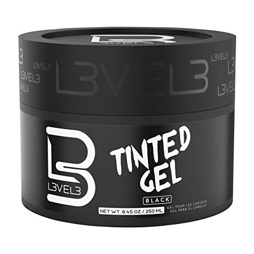 L3 Level 3 Tinted Gel Black, Temporary Black Hair Gel