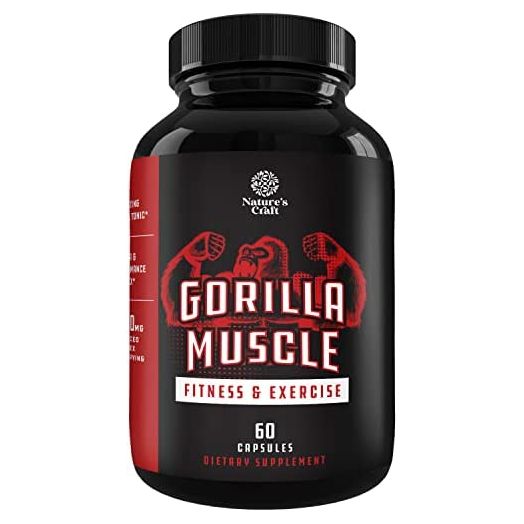 Extra Strength Testosterone Booster for Men - Natural Testosterone Supplement for Men with Horny Goat Weed Maca Root Tongkat Ali and Saw Palmetto Extract for Muscle Enlargement Stamina and Strength