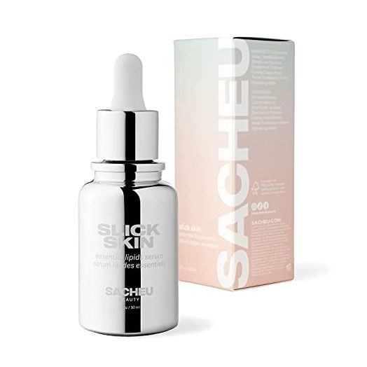 SACHEU Gua Sha Oil, Squalane, Essential Lipids Anti Aging Face Serum, Moisturizing and Hydrating Slick Skin Face Roller Serum for Facial Massage Tools, Fragrance Free, 1 Fl. Oz