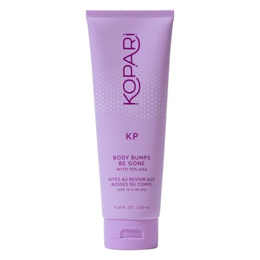 Kopari KP Body Bumps Be Gone Exfoliating Body Scrub with 10% AHA, to Smooth Skin, Reduce Bumps, Decongest Pores, Clarifying, Gently Exfoliate & Wash | 8.45 fl oz Tube