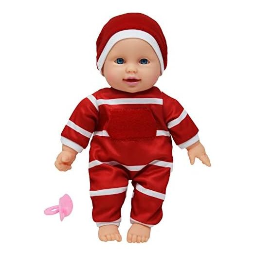 The New York Doll Collection 11 inch Soft Body Doll in Gift Box - Award Winner & Toy 11" Baby Doll (Red Caucasian)