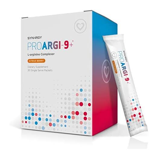 Synergy ProArgi-9 Plus L-Arginine Complexer Dietary Supplement - Citrus Berry - 30 Packets